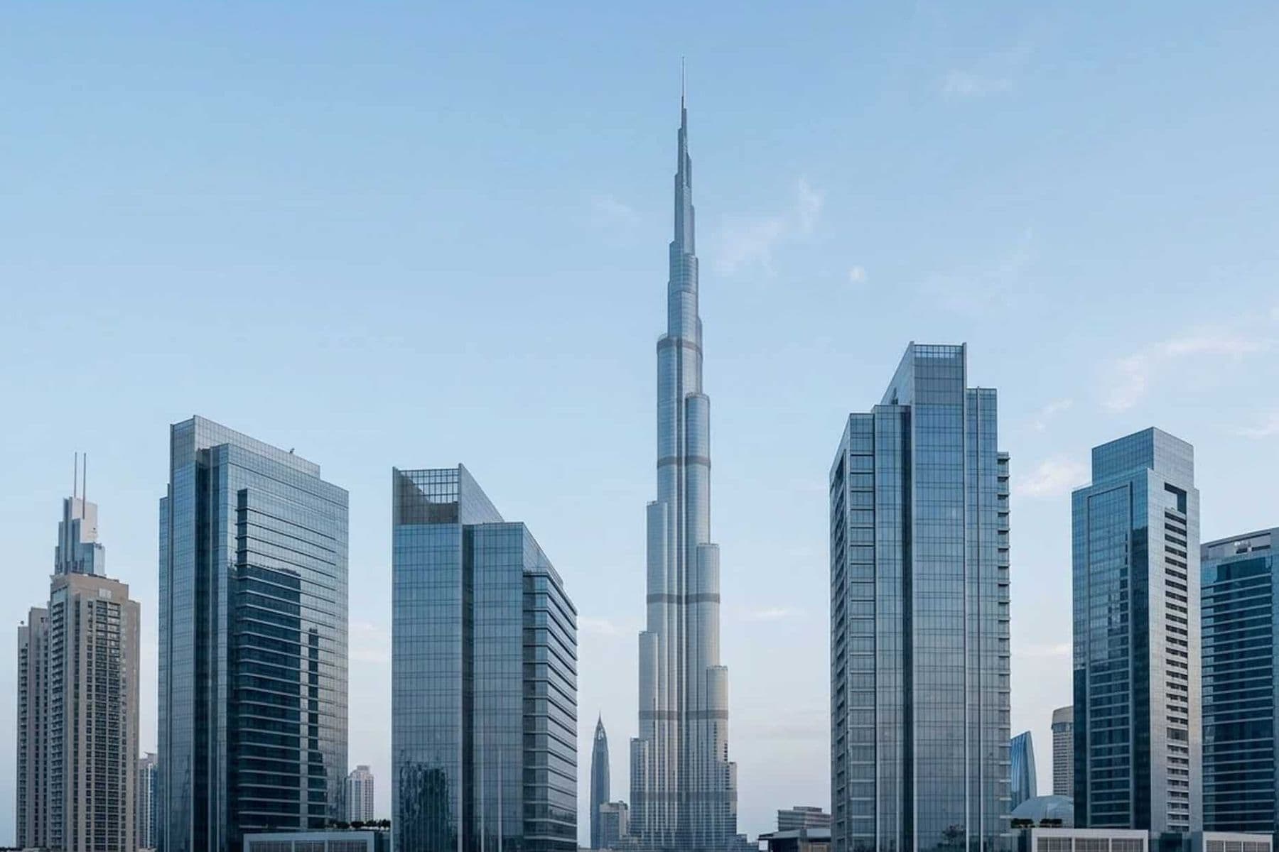 UAE business skyline representing corporate environment for VAT group UAE tax compliance.